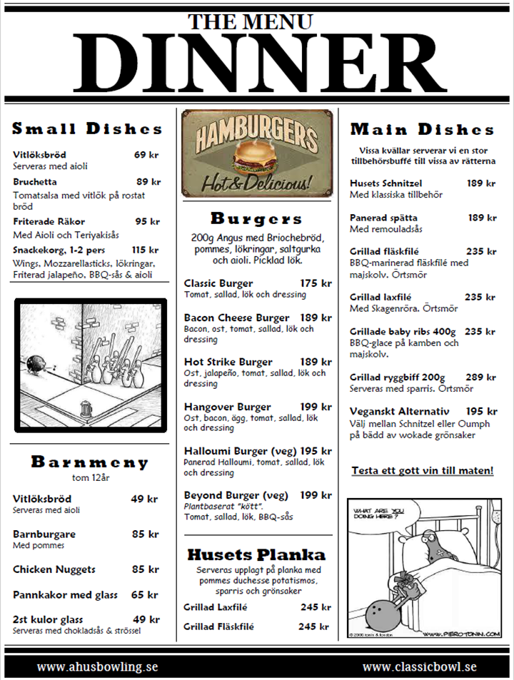 THE MENU